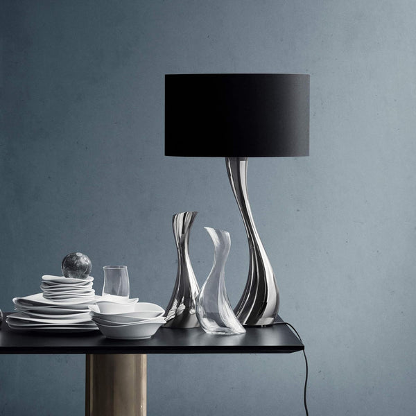 Cobra Table Lamp <br> 
Black <br> 
(Ø 35 x H 46 x 61) cm