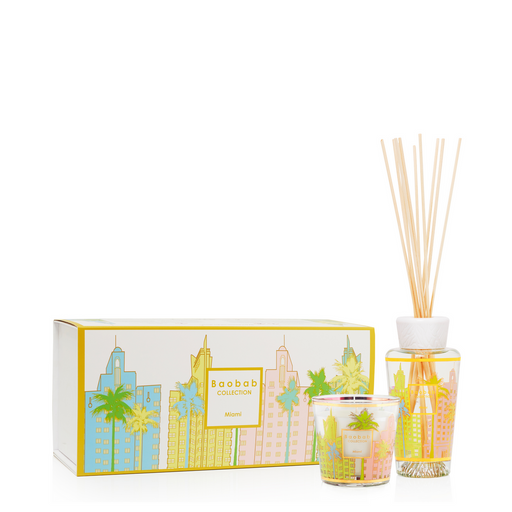 My First Baobab Miami Gift Box <br> 
Cypress, Cedar, Musk