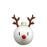 Mega Reindeer Ornament <br> White