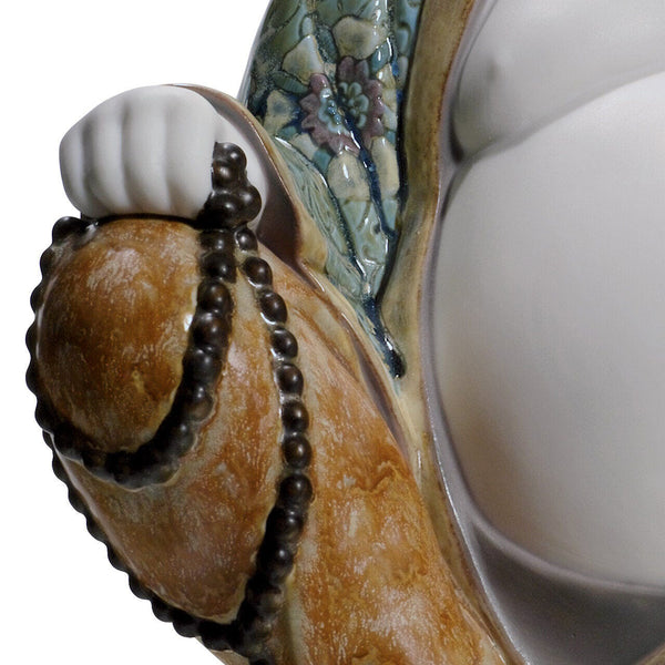 Happy Buddha Figurine <br> 
(L 16 x W 18 x H 21) cm