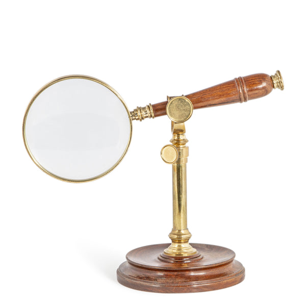 Magnifying Glass with Stand 6x <br> (L 25 x H 18) cm