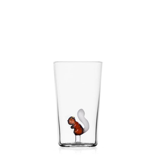 Animal Farm Longdrink Glass <br> Squirrel <br> 450 ml