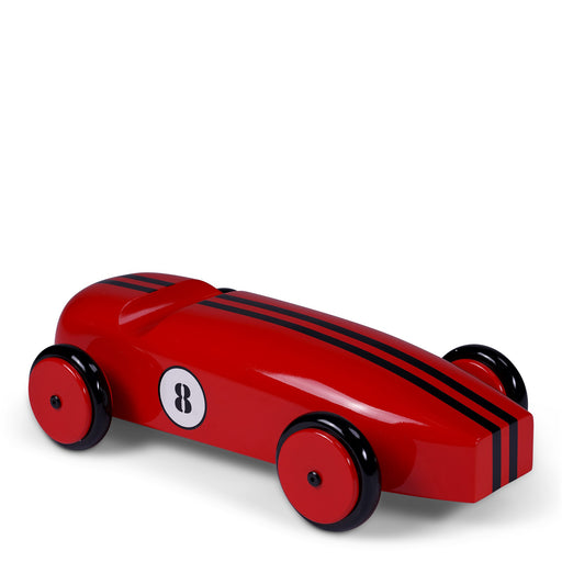 Wood Car Model <br> Red <br> (L 50 x H 14) cm