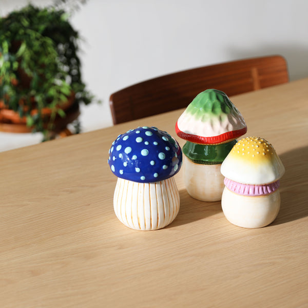 Magic Mushroom Jar
<br> (Ø 12.5 x H 16.5) cm