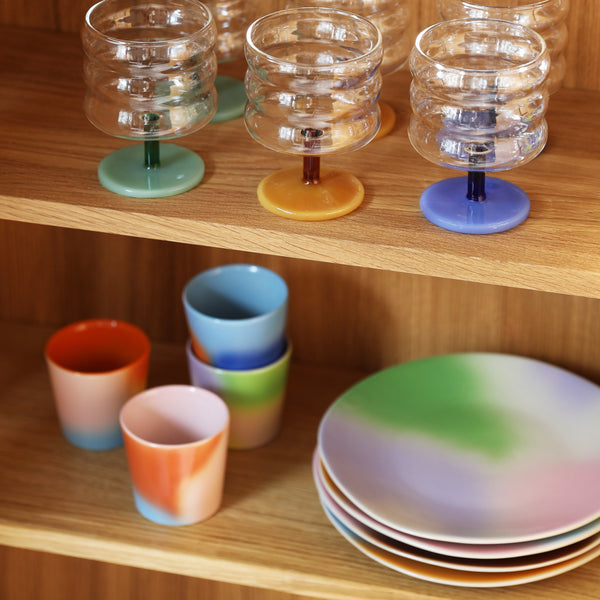 Hue Mug <br> 
Set of 4 <br> 
(Ø 7 x H 8.5) cm