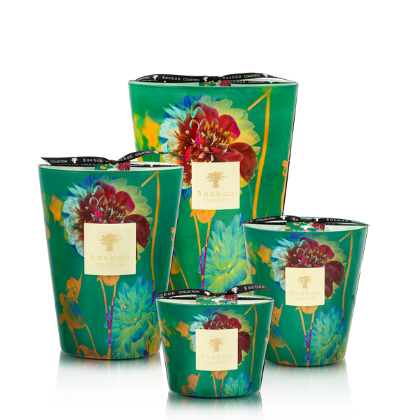 Arty Flowers Bouquet Candle <br> Sea Salt, Tuberose, Moss <br> Limited Edition <br> (H 10) cm