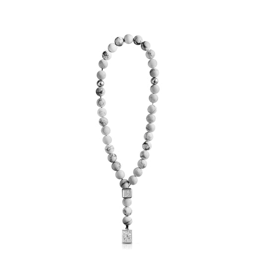 White Marble Prayer Beads <br> 33 Beads