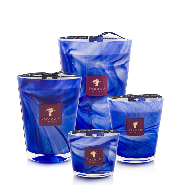 Atlas Majorelle Candle <br> 
Orange Blossom, Leather, Patchouli
 <br> Limited Edition <br> 
(H 16) cm