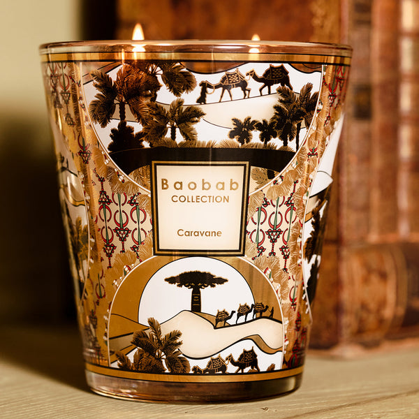 Caravane Candle <br> 
Fir, Wood Fire, Vetiver
 <br> Limited Edition <br> 
(H 16) cm