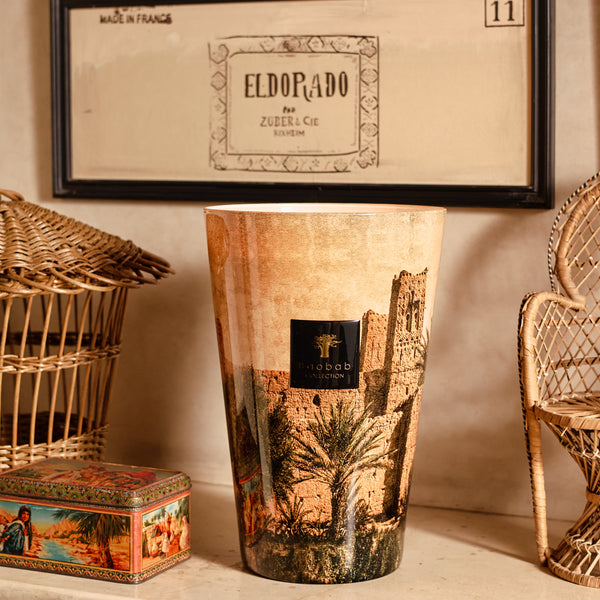 Orientalist Skoura Candle <br> 
Cedar, Amber, Incense
 <br> Limited Edition <br> 
(H 35) cm