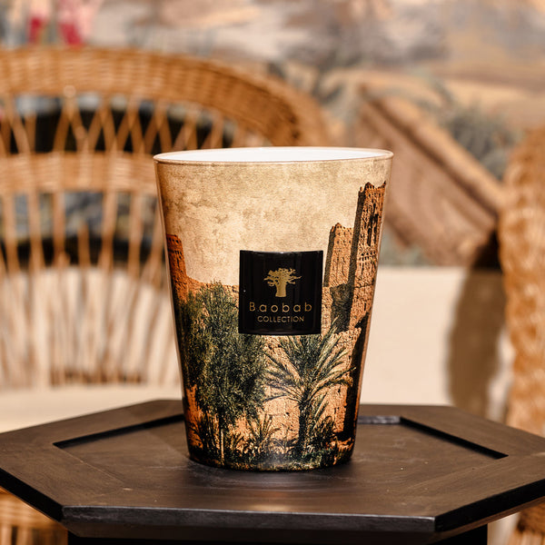 Orientalist Skoura Candle <br> 
Cedar, Amber, Incense
 <br> Limited Edition <br> 
(H 35) cm