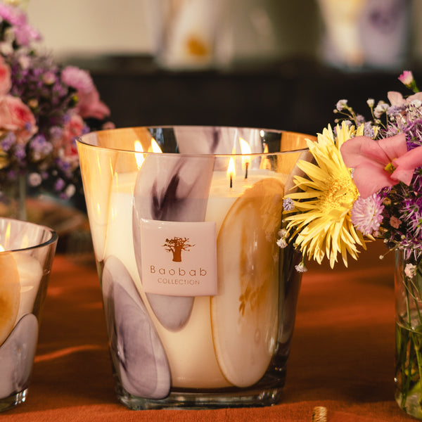 Riviera Eilenroc Candle <br>
Jasmin, Violet, Benzoin <br>
Limited Edition <br>
(H 16) cm