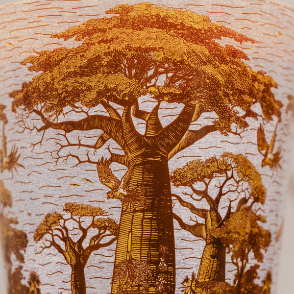 Sacred Trees Bounkani Candle <br>
Hazelnut Leaves, Green Fig, Sandalwood
<br> (H 24) cm