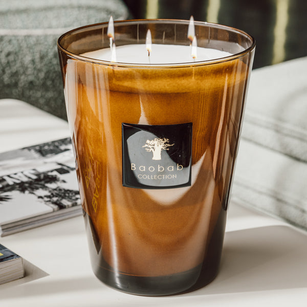 Les Prestigieuses Cuir De Russie Candle <br> Musk and Leather <br> (H 24) cm