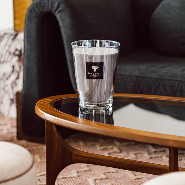 All Seasons White Rhino Candle <br> Sandalwood, Vetiver, Nutmeg <br> (H 24) cm