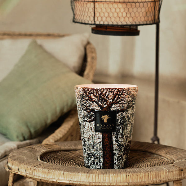 Sacred Trees Kani Candle <br> 
Vetiver, Galbanum, Leather
 <br> Limited Edition <br> 
(H 10) cm