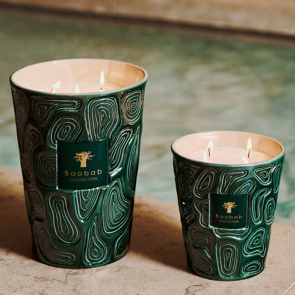 Ksar Pacha Candle <br> 
Bergamot, Absinthe, Patchouli from Indonesia
 <br> Limited Edition <br> 
(H 24) cm