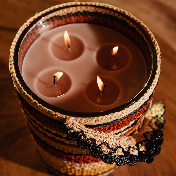 Fety Velona Candle <br>
Orchid, Salt Flower, Ylang-Ylang <br>
Limited Edition <br>
(H 24) cm