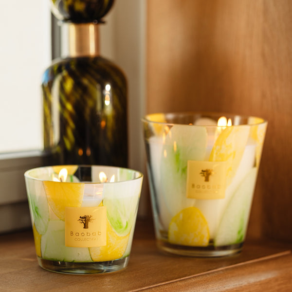 Riviera Santo Sospir Candle <br>
Bergamot, Green Apple, Cedar <br>
Limited Edition <br>
(H 10) cm