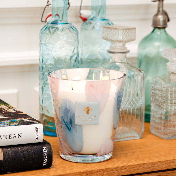 Riviera Leopolda Candle <br>
Sea Salt, Tuberose, Moss <br>
Limited Edition <br>
(H 16) cm