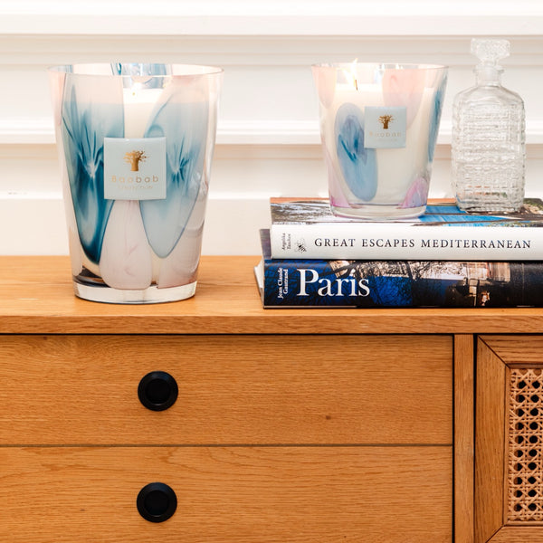 Riviera Leopolda Candle <br>
Sea Salt, Tuberose, Moss <br>
Limited Edition <br>
(H 16) cm