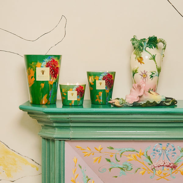 Arty Flowers Bouquet Candle <br> Sea Salt, Tuberose, Moss <br> Limited Edition <br> (H 10) cm