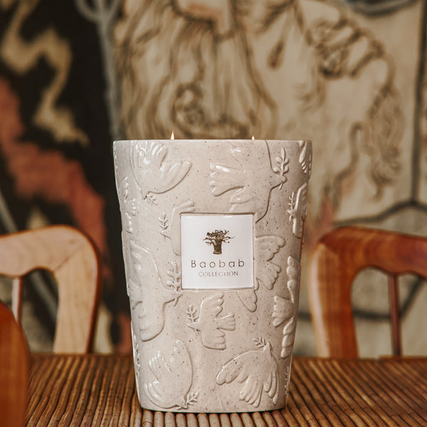Paz Paloma Candle <br> Nutmeg, Cinnamon, Galbanum <br> Limited Edition <br> (H 10) cm