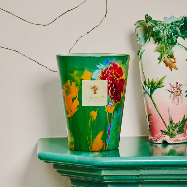 Arty Flowers Bouquet Candle <br> Sea Salt, Tuberose, Moss <br> Limited Edition <br> (H 35) cm