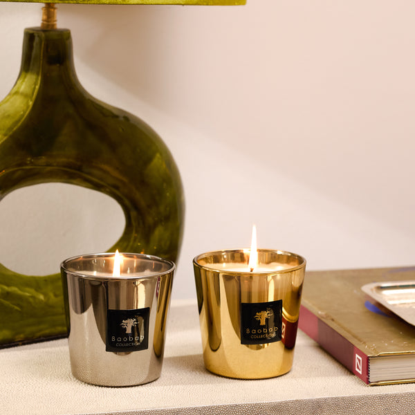 Les Exclusives Aurum Candle <br> Jasmine, Galbanum, Musk <br> (H 10) cm