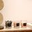 Pearls White Candle<br> Musk and Jasmine <br> (H 8) cm