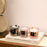 Pearls White Candle<br> Musk and Jasmine <br> (H 8) cm