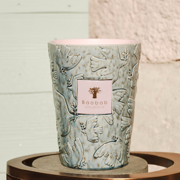 Paz Colombe Candle <br> Orange Blossom, Leather, Patchouli <br> Limited Edition <br> (H 35) cm