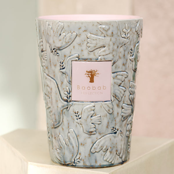 Paz Colombe Candle <br> Orange Blossom, Leather, Patchouli <br> Limited Edition <br> (H 35) cm
