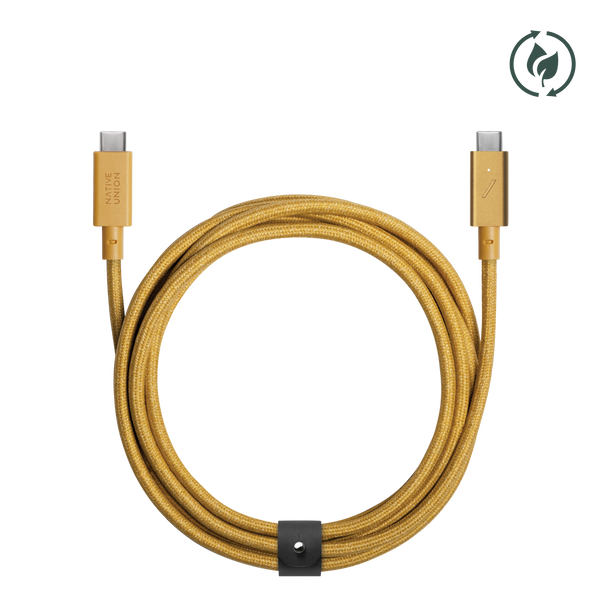Belt Cable Pro Kraft <br> USB-C to USB-C <br> 2.4 m