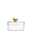 Birds Box <br> Yellow Bird <br> (Ø 10 x H 7.5) cm