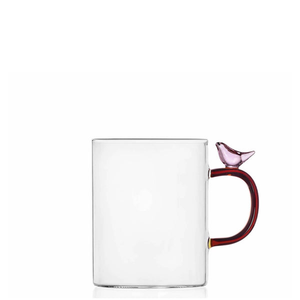 Birds Mug <br> Pink Bird <br> 450 ml