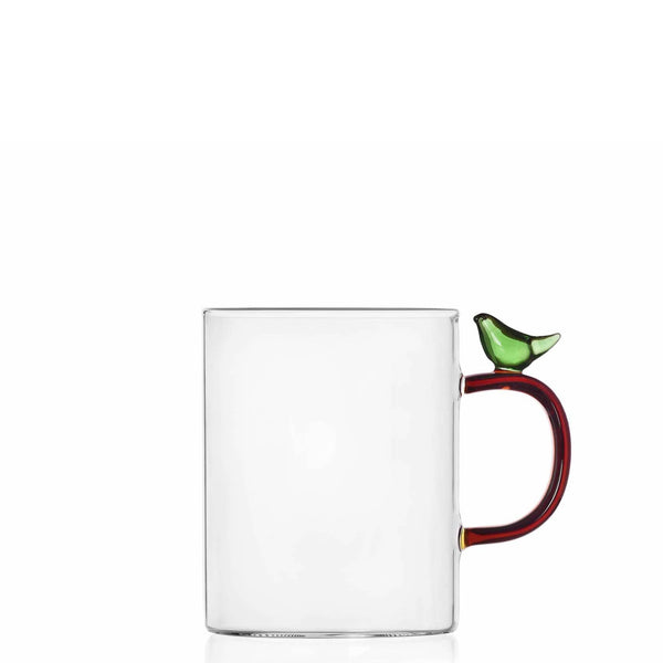 Birds Mug <br> Green Bird <br> 450 ml
