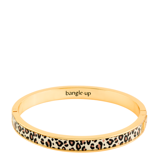 Tina Bangle Bracelet <br> 
White Sand