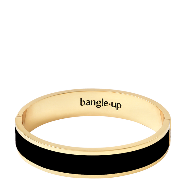 Bangle Bracelet <br> Black <br> (14-16) cm