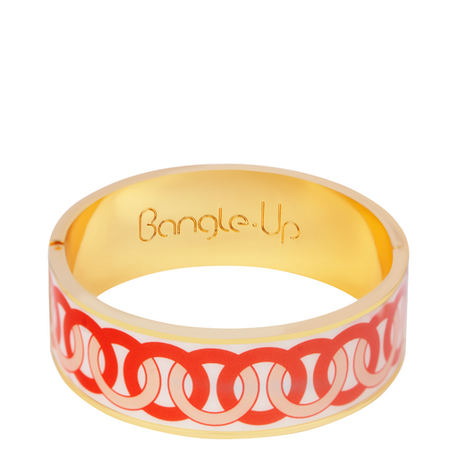 Ring Print Bracelet <br> Orange Tonic <br> (14-16) cm