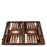 Pearly Natural Burl <br> Backgammon Set <br> (47 x 29) cm