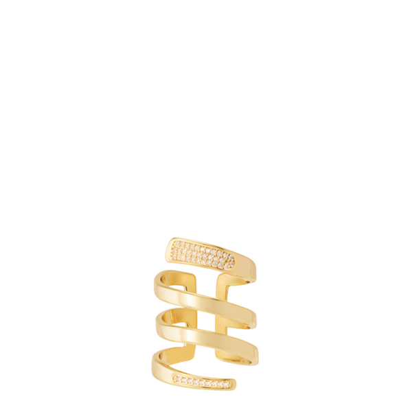 Tara Ring <br>
Light Gold