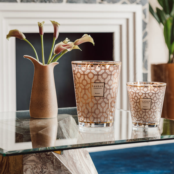 Women Candle <br> Magnolia, Rose, Musk <br> (H 24) cm