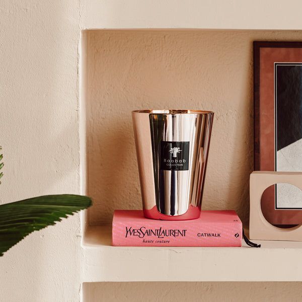 Les Exclusives Roseum Candle <br> Ylang, Jasmine, Vetiver <br> (H 24) cm