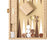 Beige Ostrich <br> Backgammon Set <br> (L 38 x W 24.5) cm