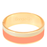 Vaporetto Bracelet <br>
Orange Coral & White Sand <br>
(17-19) cm