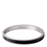 Bangle Bracelet<br>
Silver / Black<br>
(17-19) cm