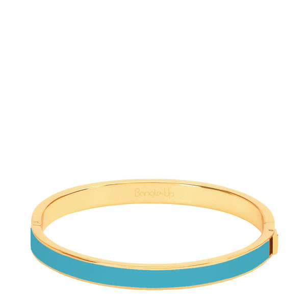 Bangle Bracelet <br>
Turquoise Blue <br>
(14-16) cm