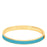 Bangle Bracelet <br>
Turquoise Blue <br>
(17-19) cm