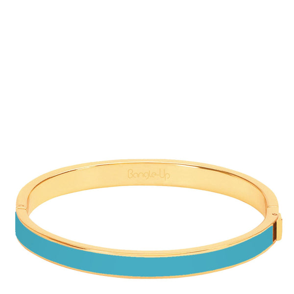 Bangle Bracelet <br>
Turquoise Blue <br>
(17-19) cm